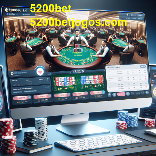 Explorando o Cassino Ao Vivo no 5200bet: A Experiência de Jogo Definitiva