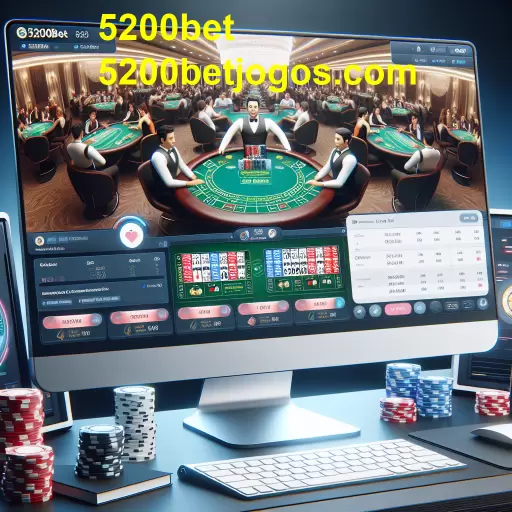 Explorando o Cassino Ao Vivo no 5200bet: A Experiência de Jogo Definitiva